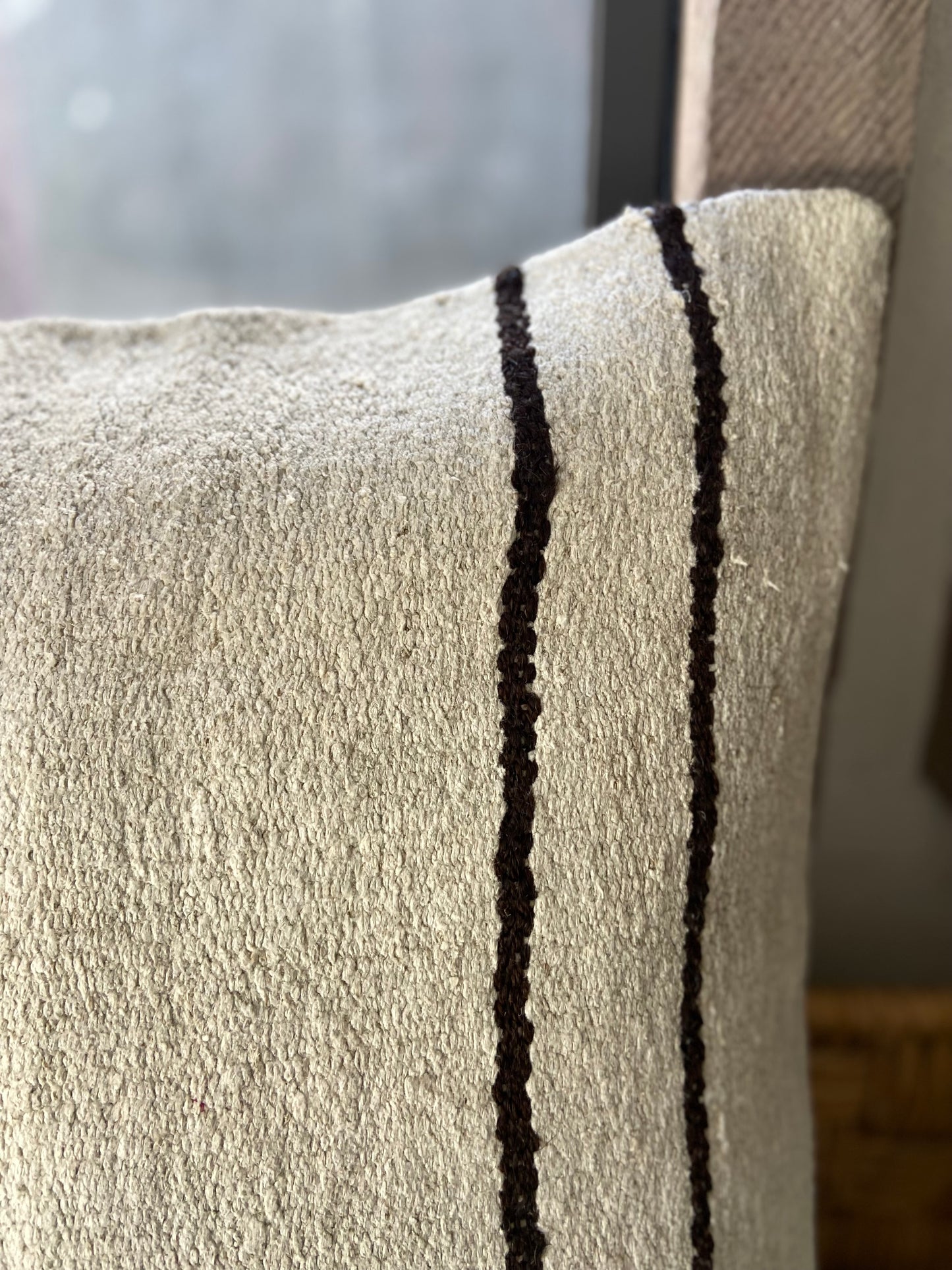 Hemp Pillow Cases From Turkey 1970´s / Cojines Turcos