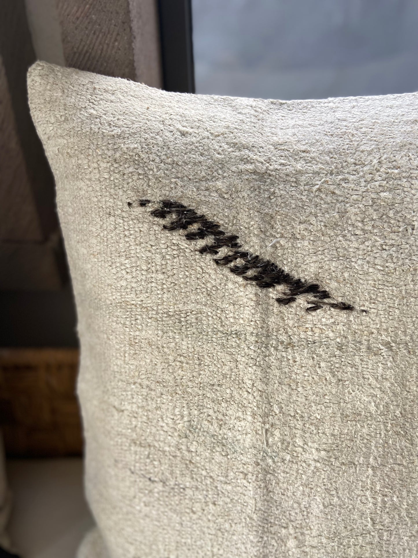 Hemp Pillow Cases From Turkey 1970´s / Cojines Turcos