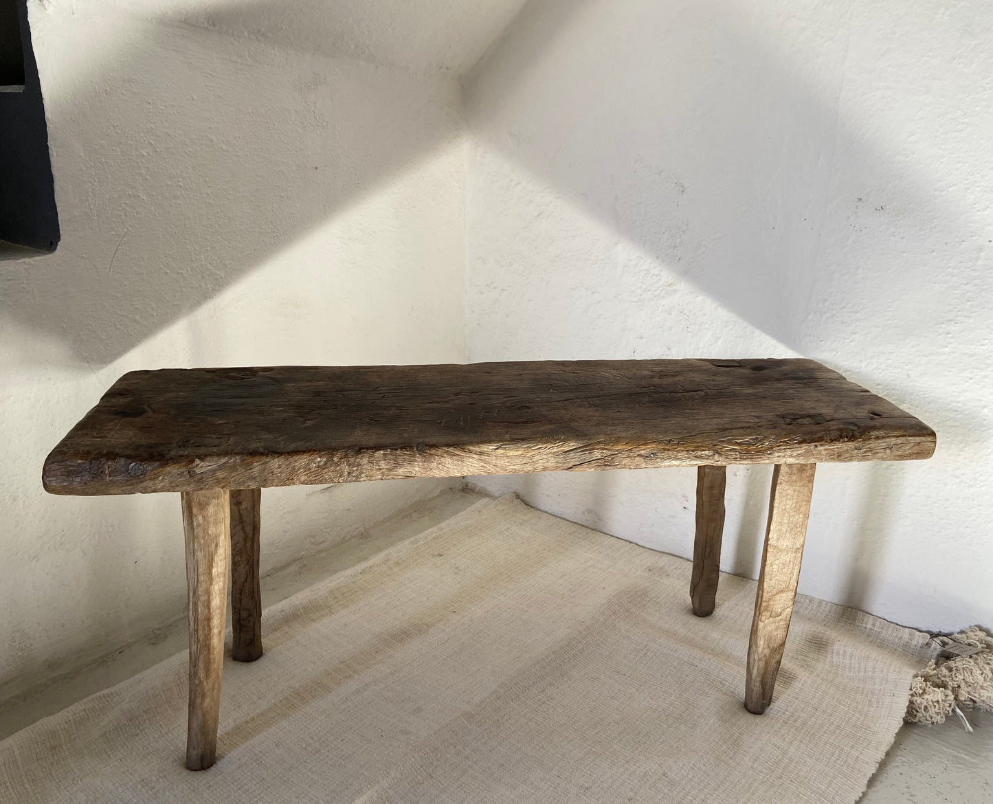 Banca De Mesquite / Primitive Hardwood Bench