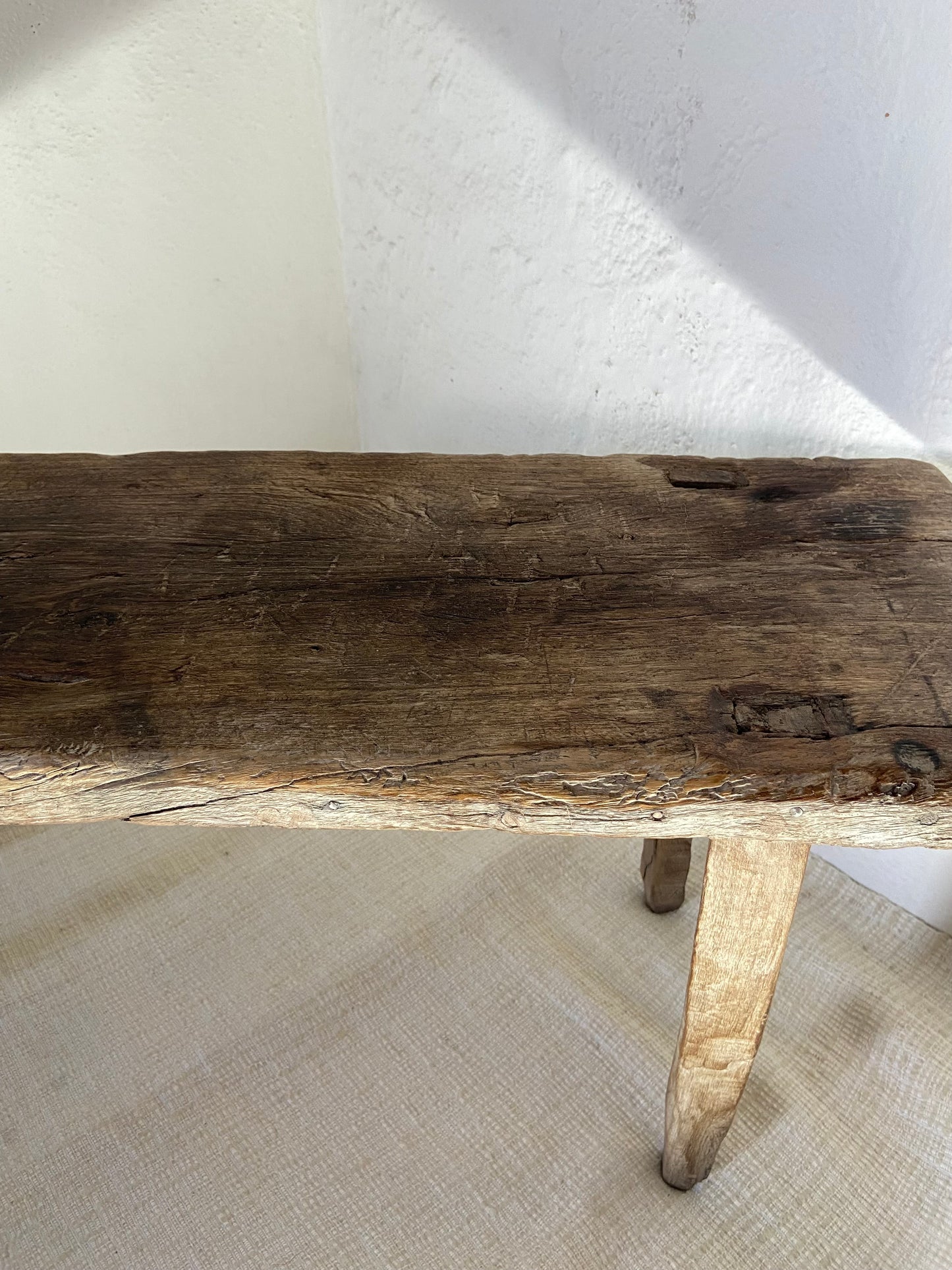 Banca De Mesquite / Primitive Hardwood Bench