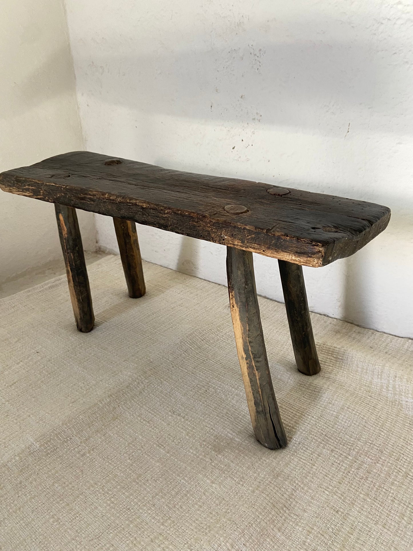 Banco de Mesquite / Hardwood Stool