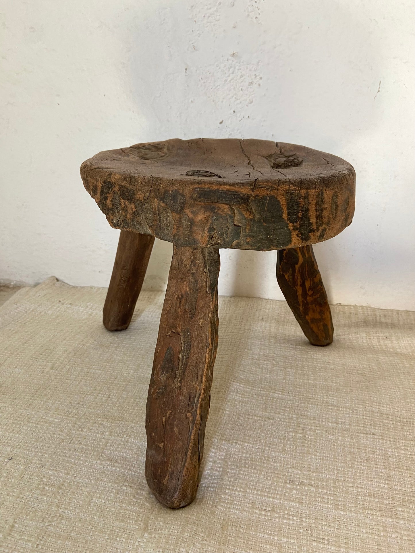 Banco de Mesquite / Hardwood Low Stool