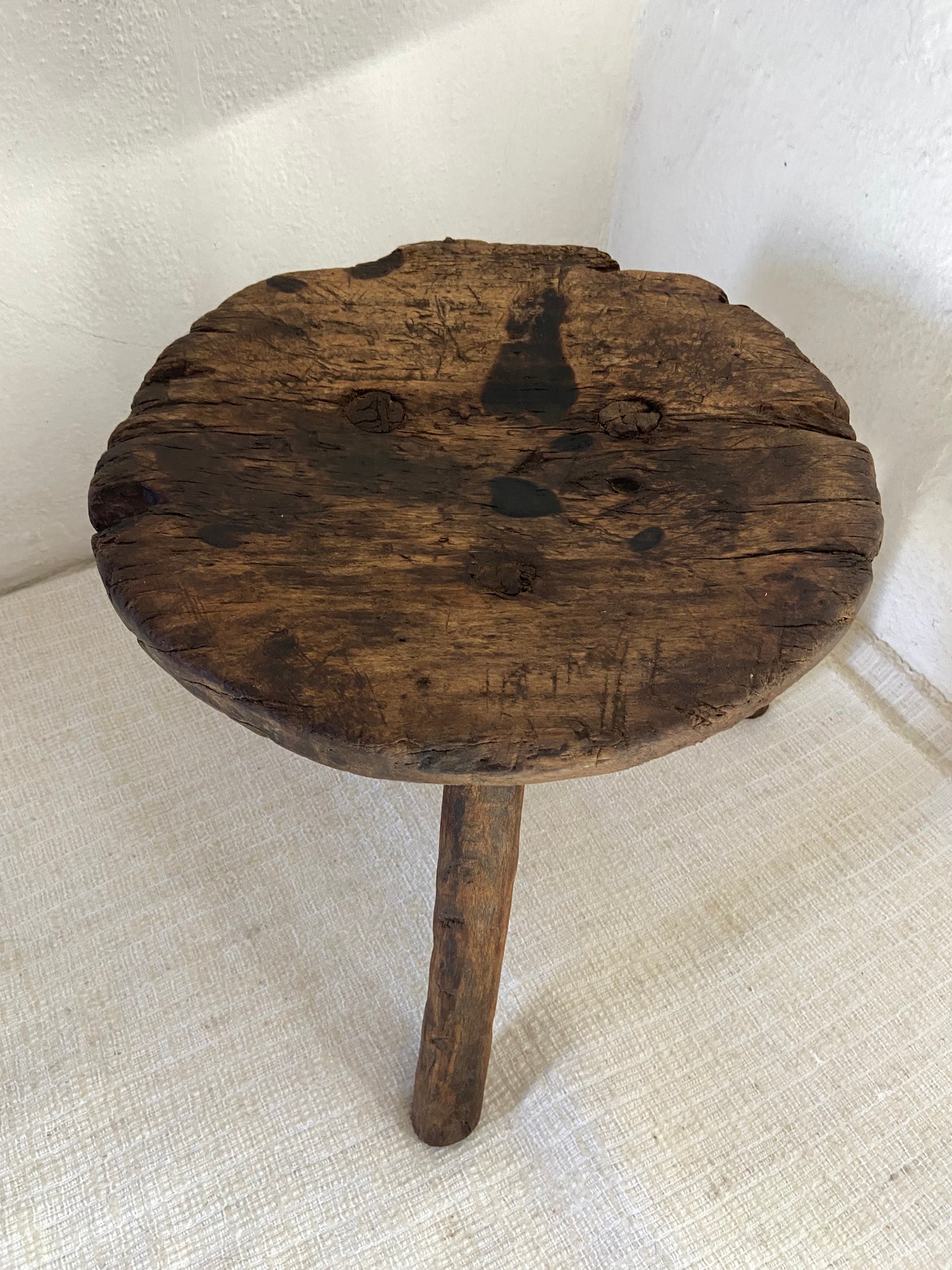 Banco de Mesquite / Hardwood Stool