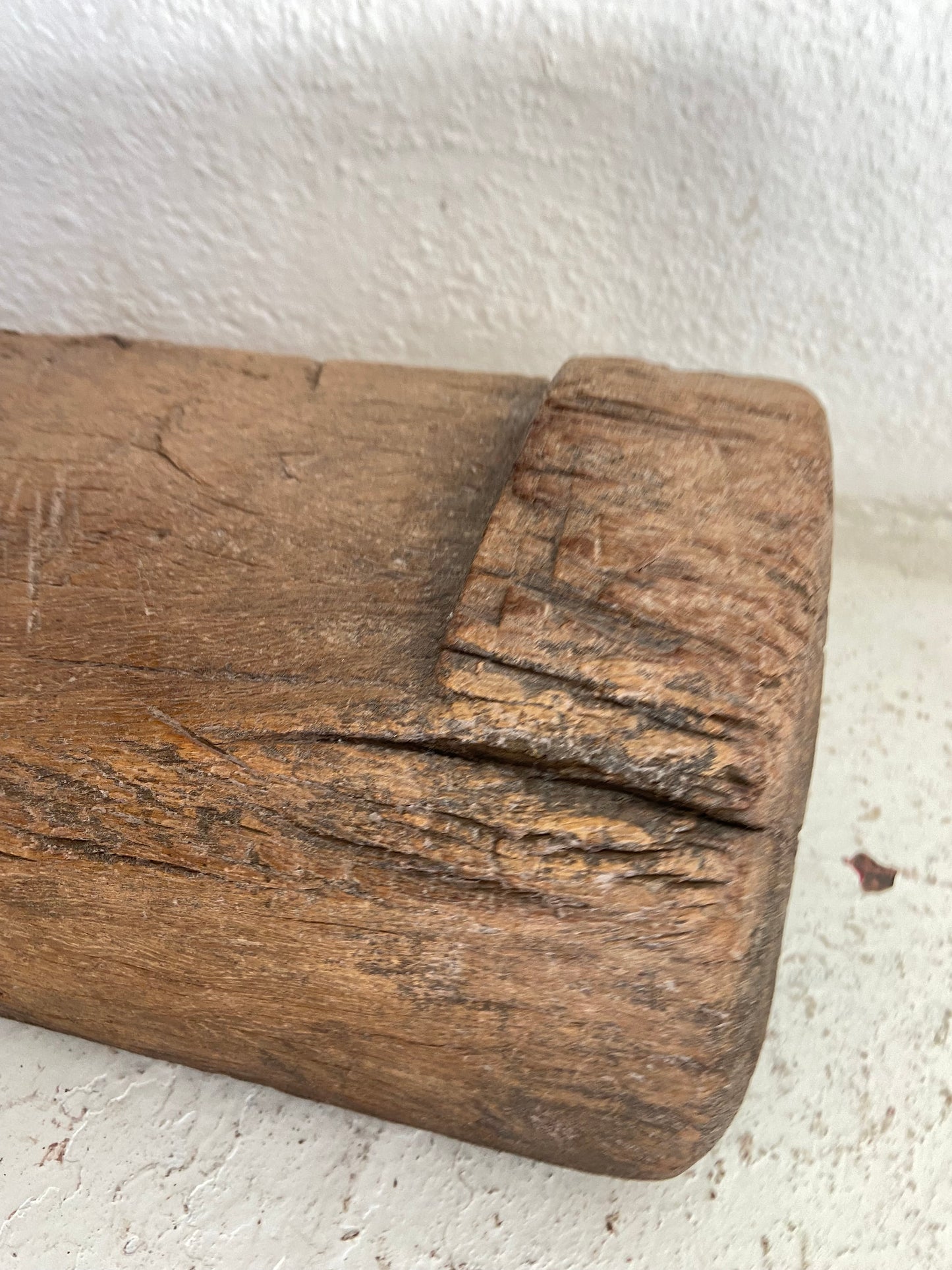 Yucatan Hardwood Primitive Stool / Banco Primitivo Yucateco
