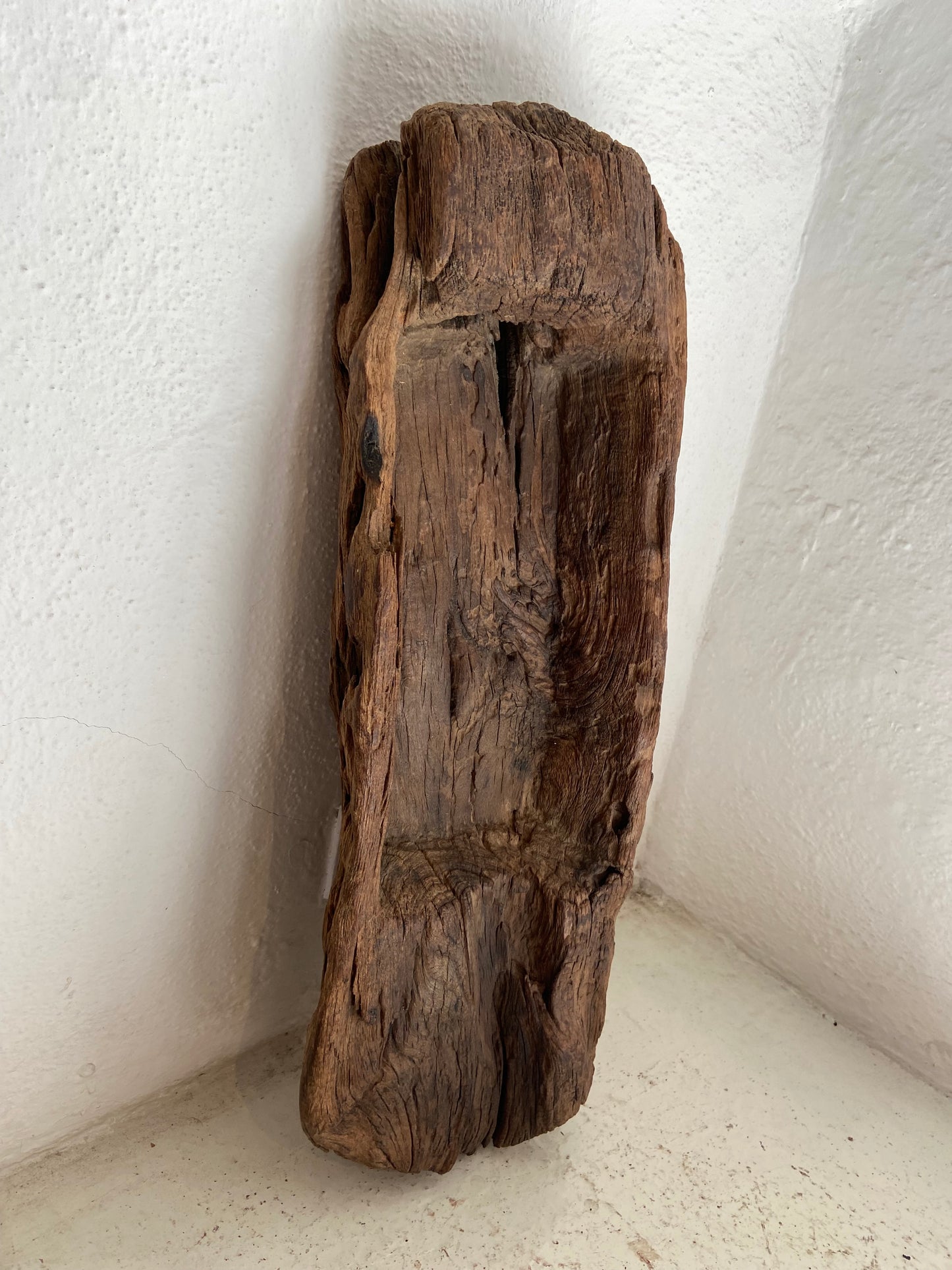 Hardwood Trough Bowl / Batea de Mesquite