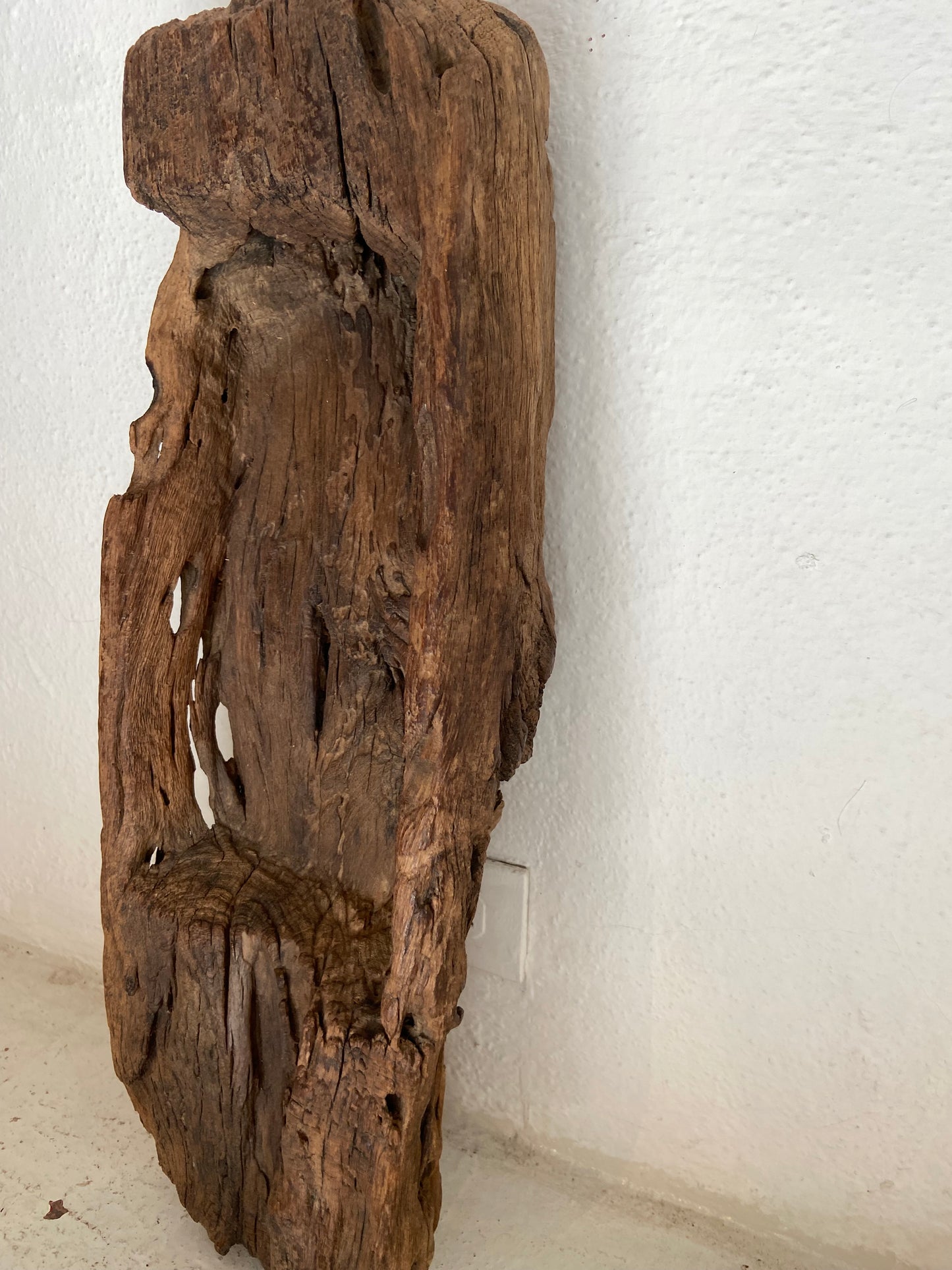 Hardwood Trough Bowl / Batea de Mesquite