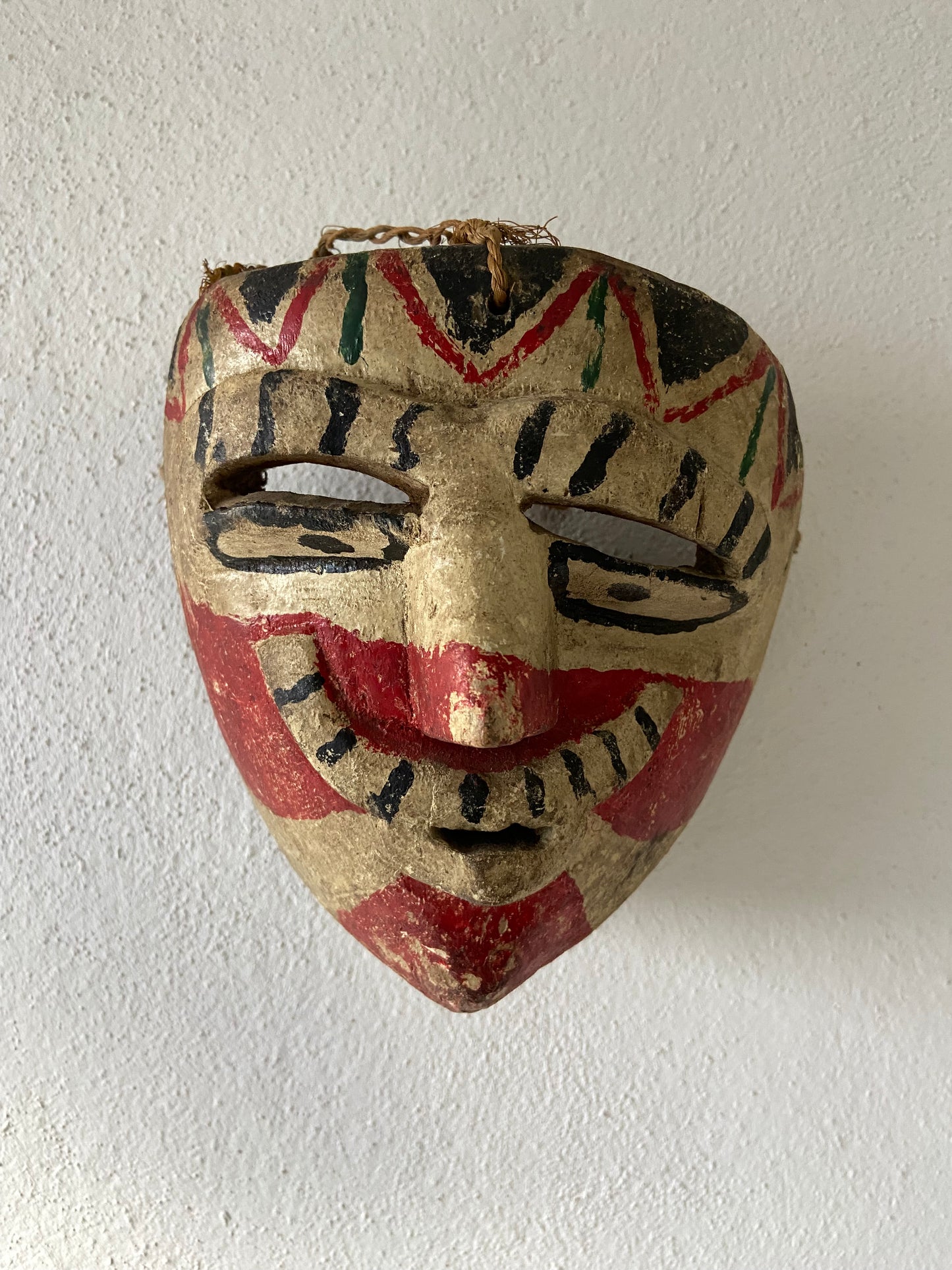 Carnaval Mask From Teziutlán, Puebla 1970´s / Mascara de Carnaval de Puebla