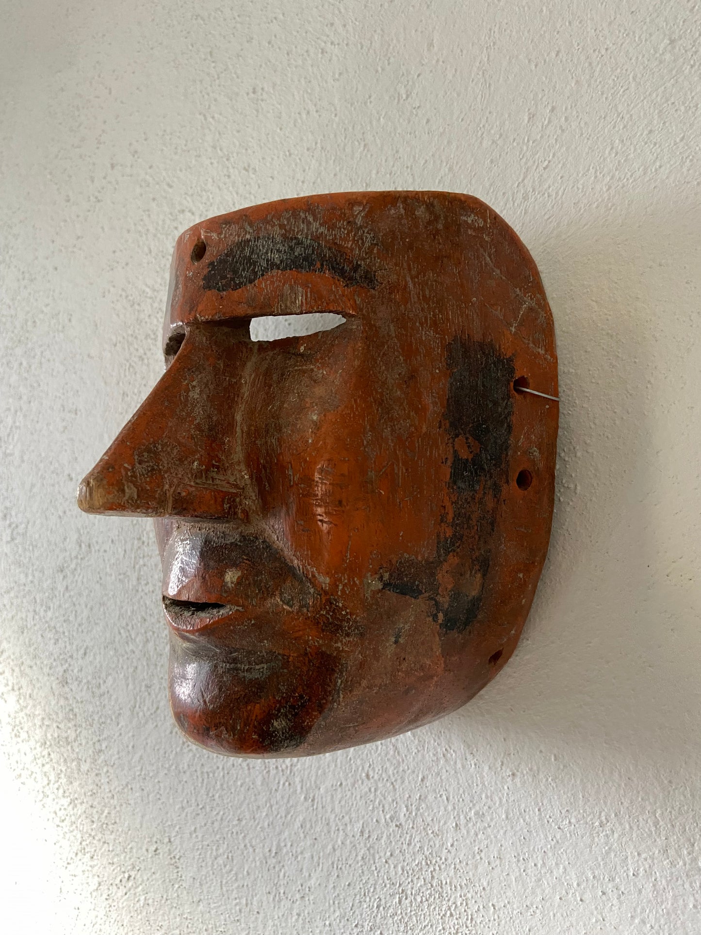 Mascara Ceremonial de Hidalgo Años 80 / Ceremonial Dance Mask From Hidalgo