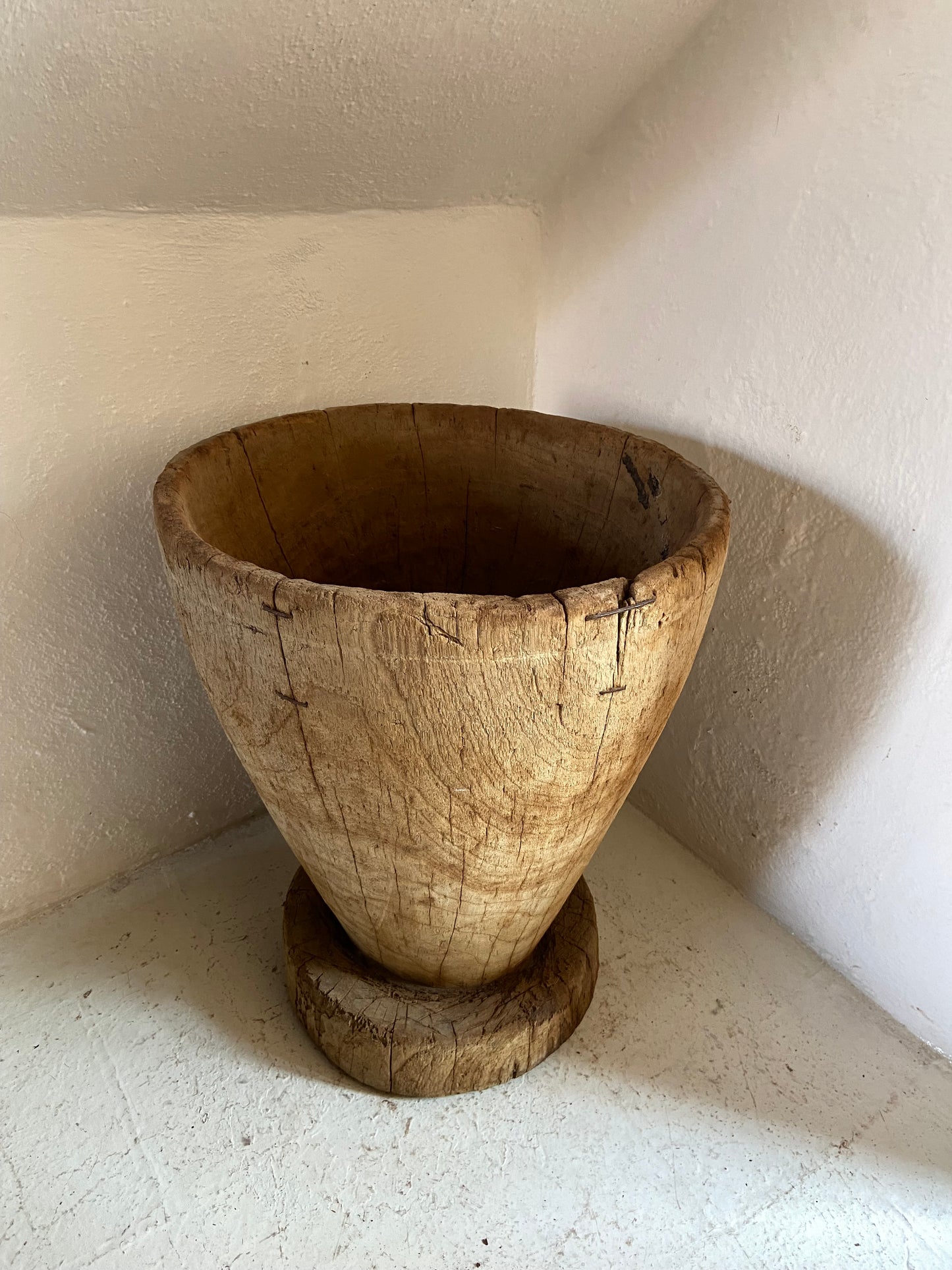 Wood Coffee Mortar / Mortero para Café