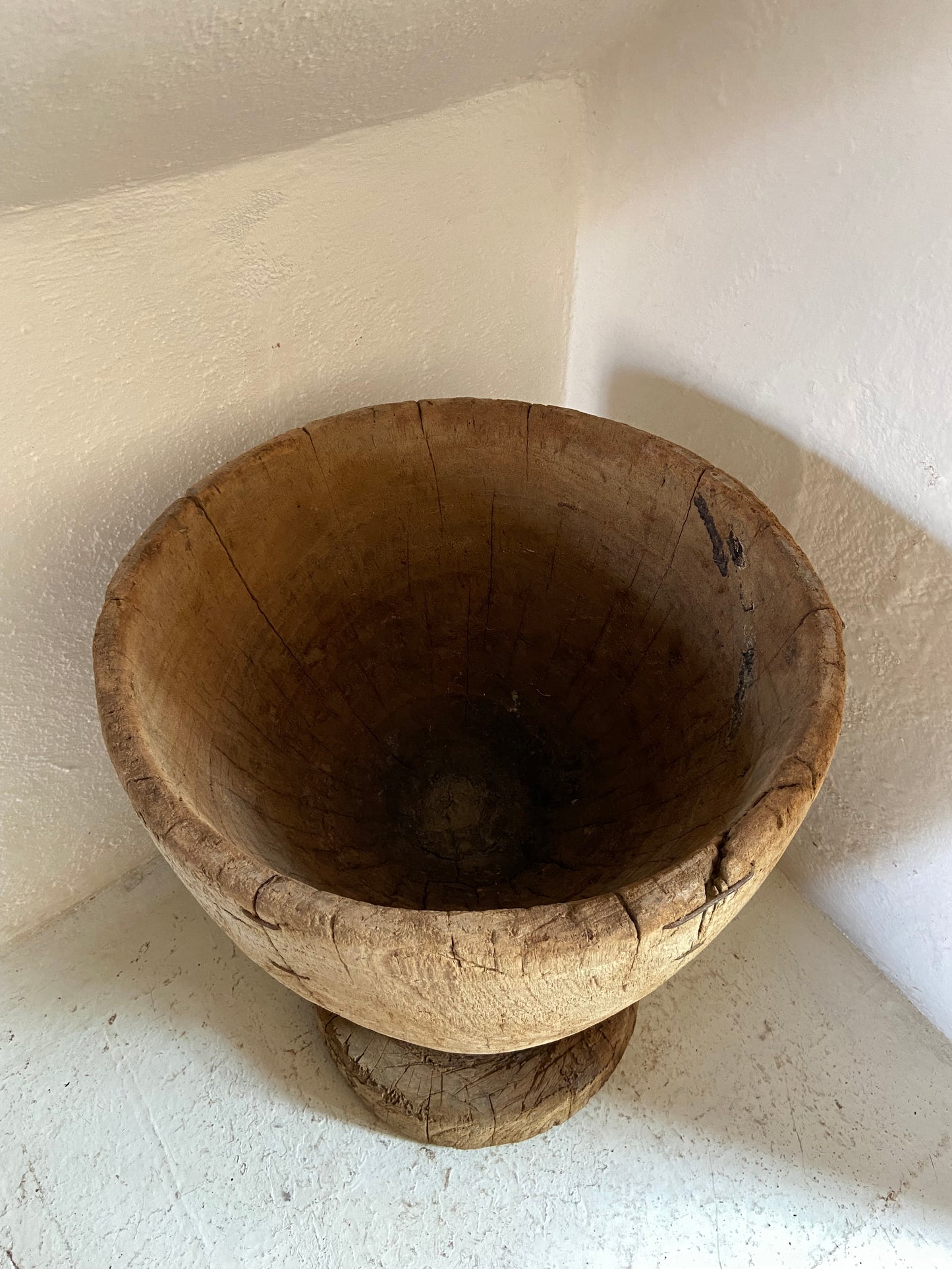 Wood Coffee Mortar / Mortero para Café