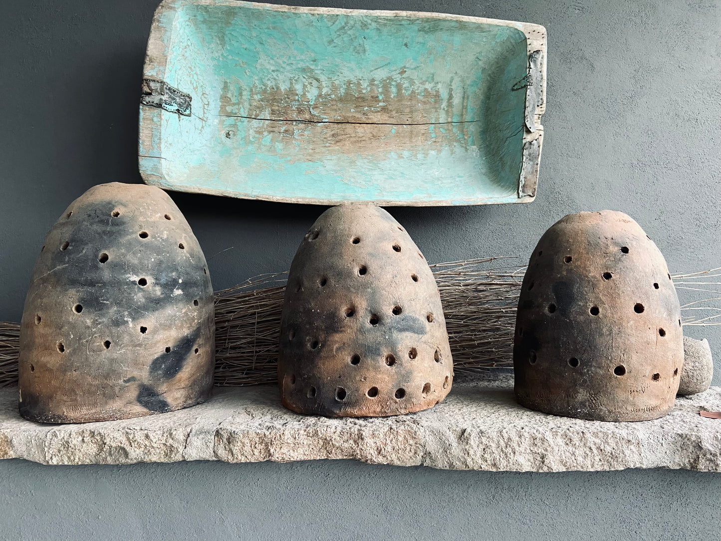 Primitive Terracotta Heaters / Calentadores primitivos de barro