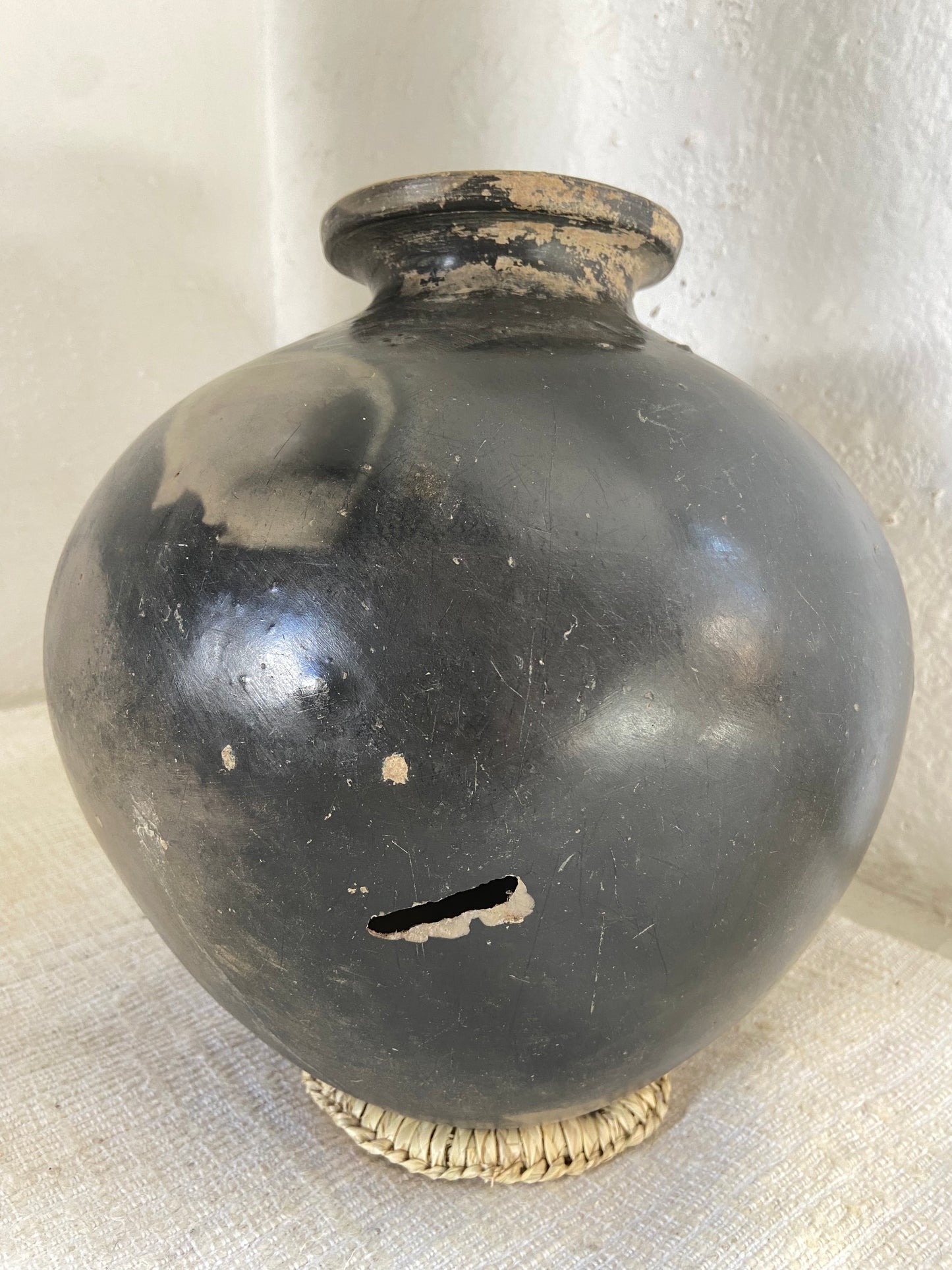 Olla Oaxaca Coyotepec / Oaxaca Black Clay Pot