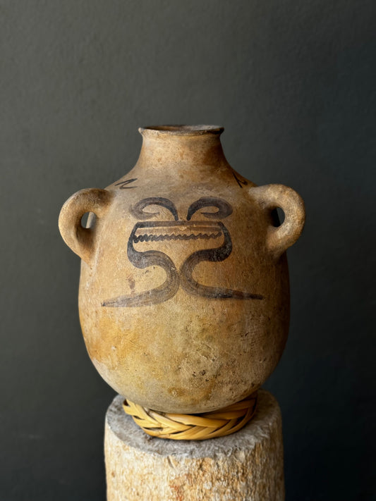 Ceramic Water Jar From Tuliman, Guerrero | Olla De Barro Pintado de Tuliman, Guerrero