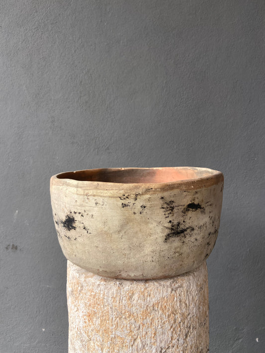 Terracotta Water Bowl from Veracruz/ Olla Apaxtle de Veracruz