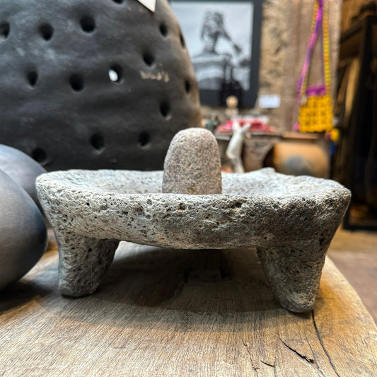 Antique Mortar & Mano From Matehuala, SLP