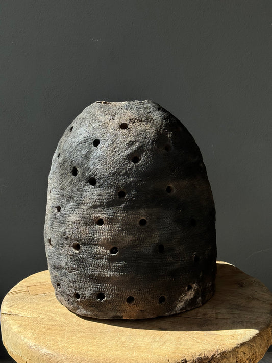 Primitive Terracotta Heater From The Northern Sierras of Puebla, Mexico, Circa 1970’s