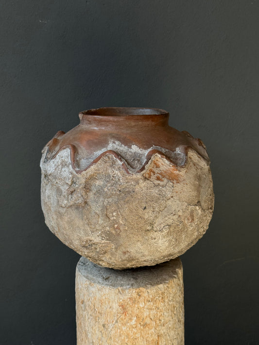 Ceramic Water Vessel From Michoacán, Early 20th Century