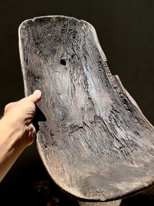 Mesquite Wood Batea From Guanajuato Early 1900’s | Batea Antigua de Mesquite