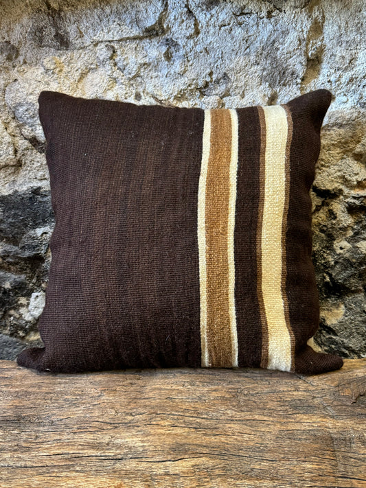 Vintage Angora Pillow Cover From Turkey / Funda De Cojín Angora Vintage