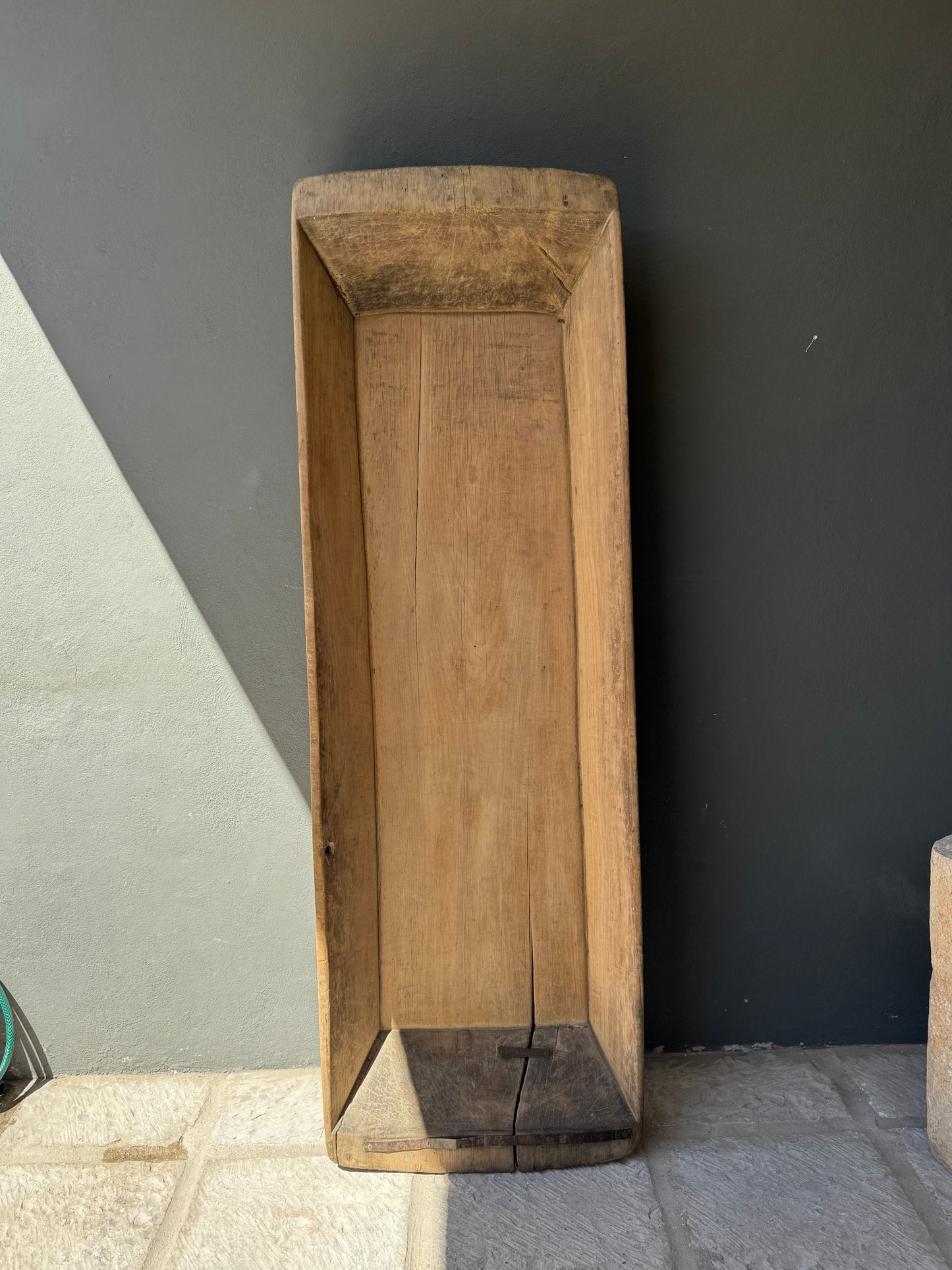 Wooden Trough From Oaxaca Sierra Sur / Artesa Oaxaqueña