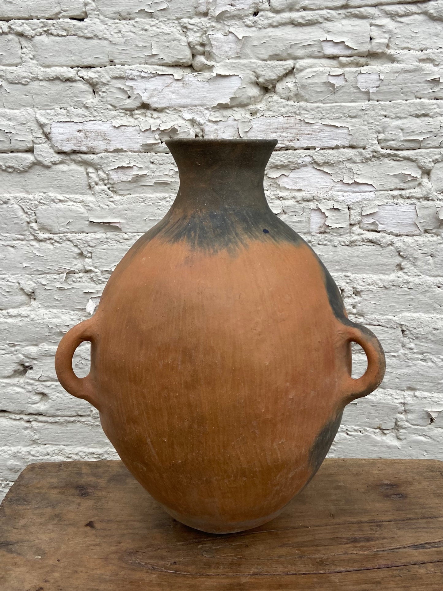 Three Handle Ceramic Vessel / Olla de Tres Asas