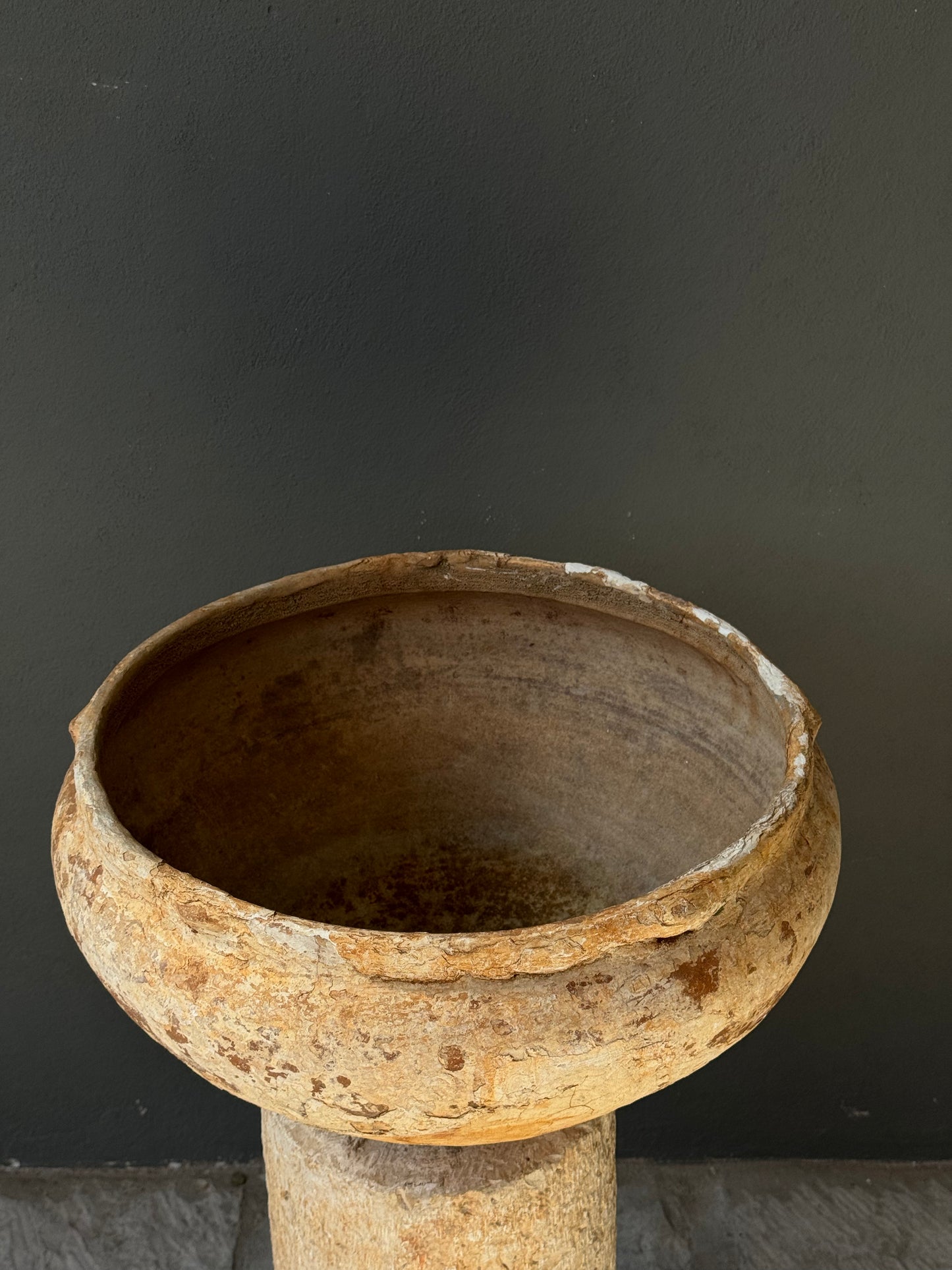 Terracotta Bowl From Central Yucatan, Early 20th Century