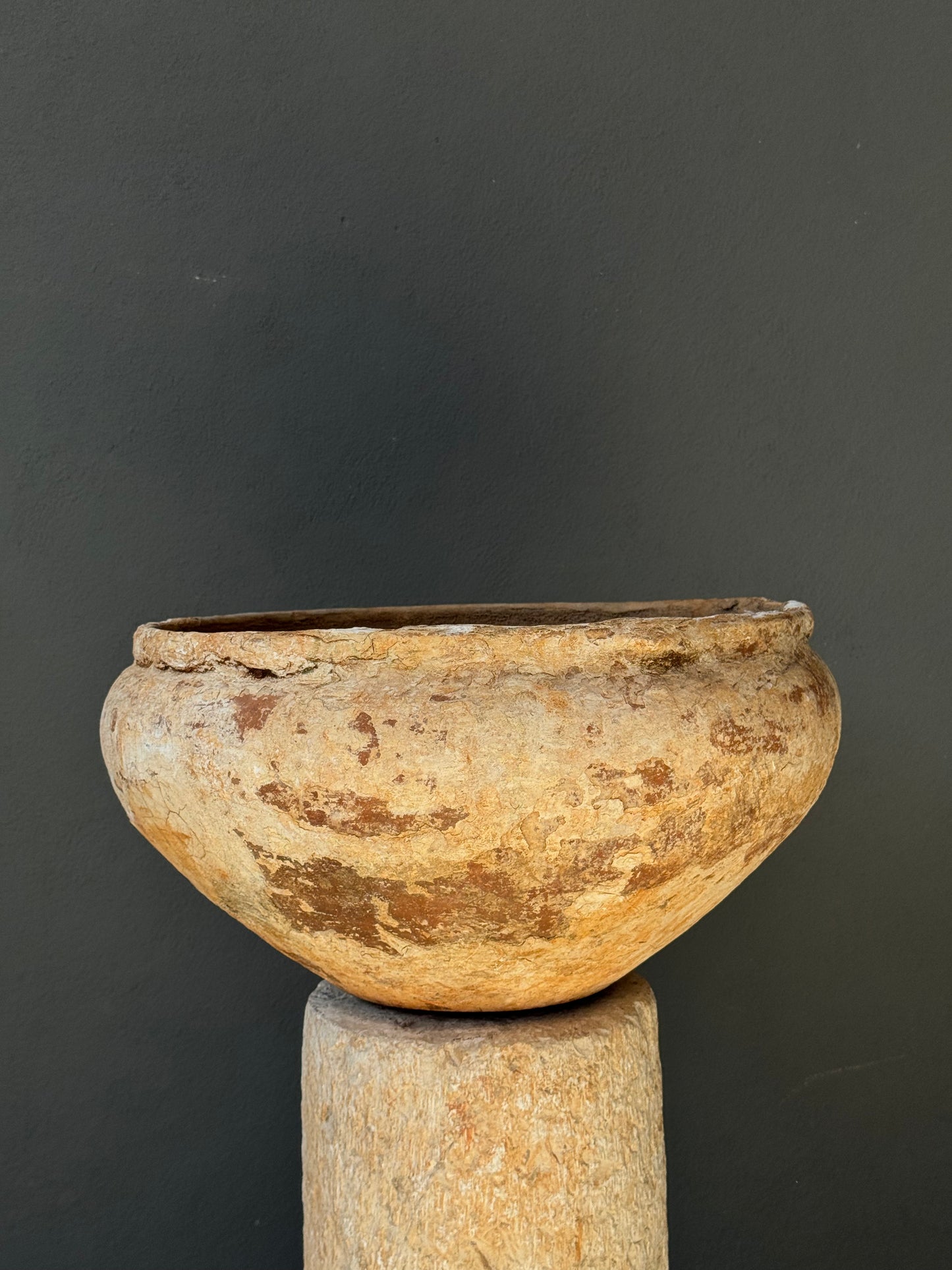 Terracotta Bowl From Central Yucatan, Early 20th Century