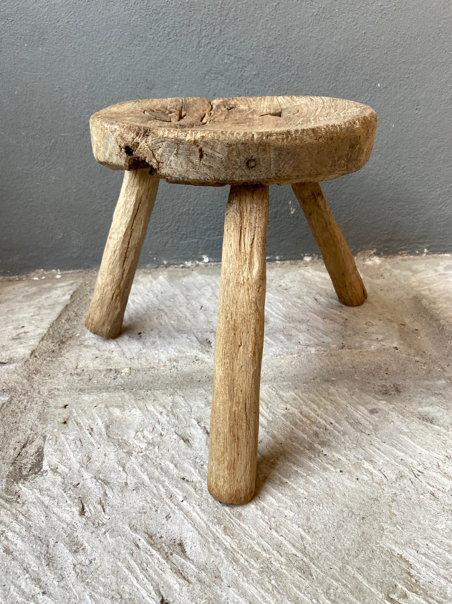 Mesquite Stool from Mexico