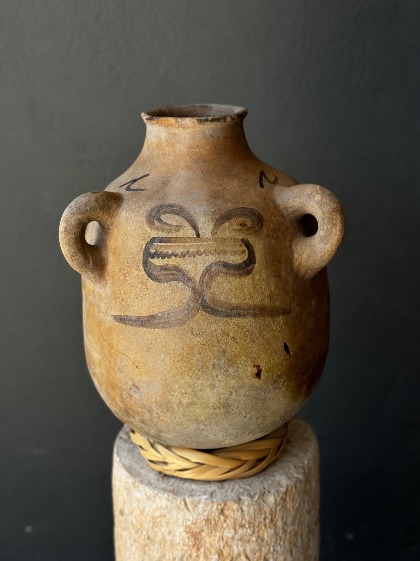 Ceramic Water Jar From Tuliman, Guerrero | Olla De Barro Pintado de Tuliman, Guerrero