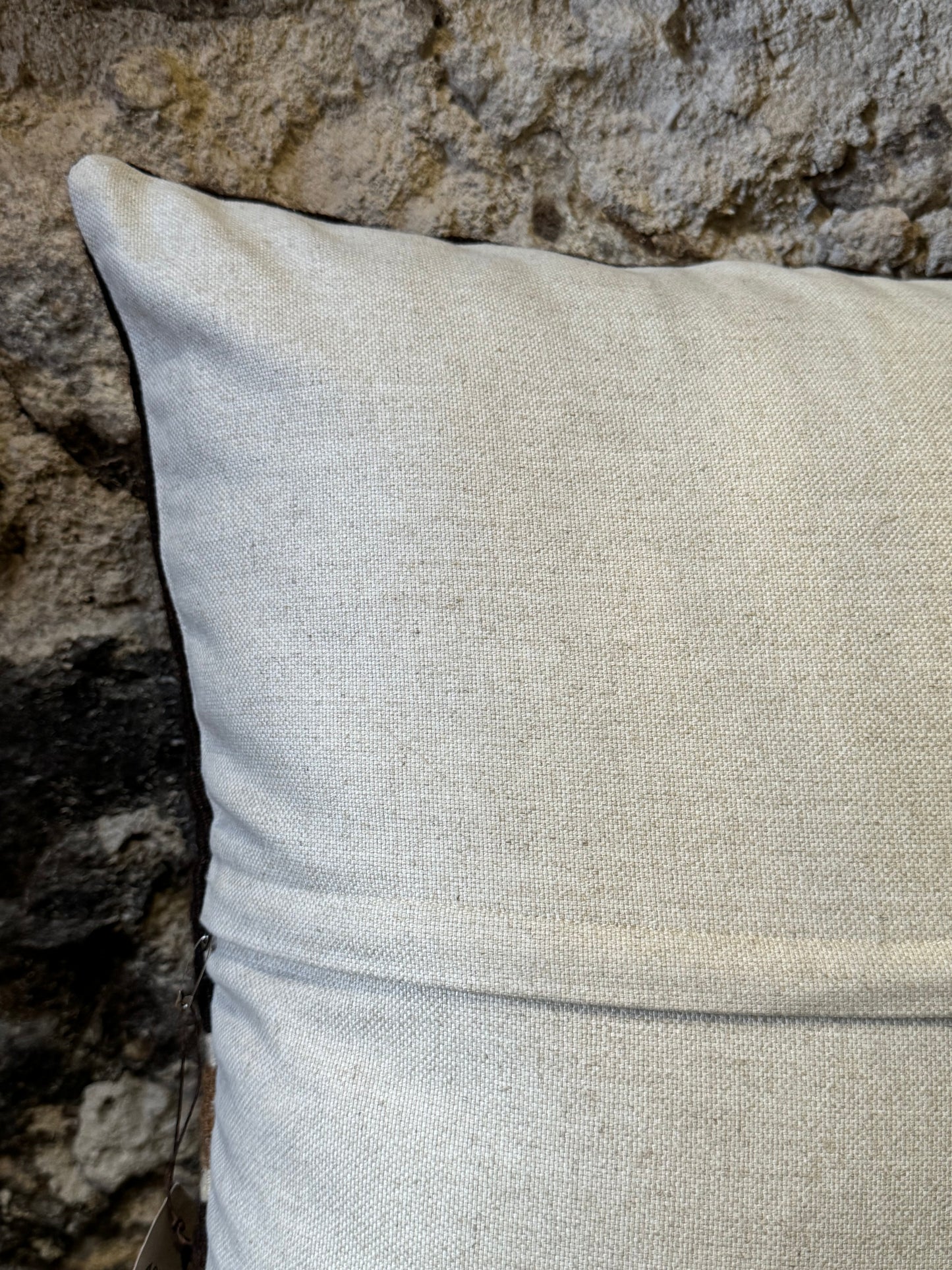 Vintage Angora Pillow Cover From Turkey / Funda De Cojín Angora Vintage