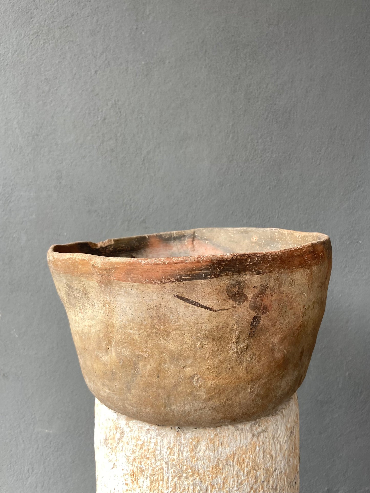 Terracotta Water Bowl from Veracruz/ Olla Apaxtle de Veracruz