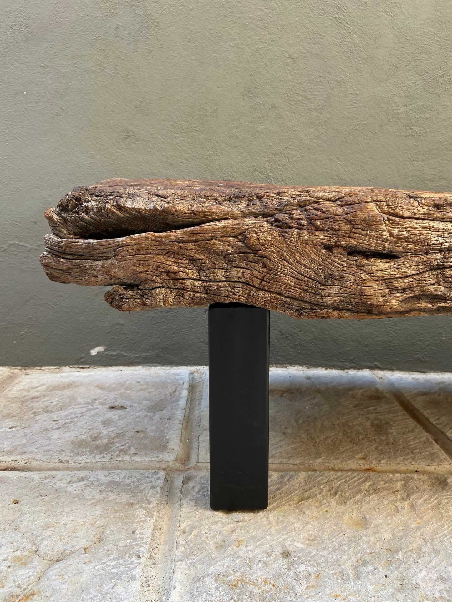 Mesquite Plank Bench