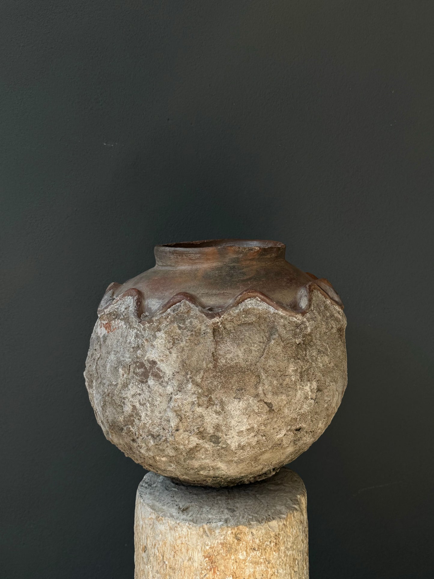 Ceramic Water Vessel From Michoacán, Early 20th Century