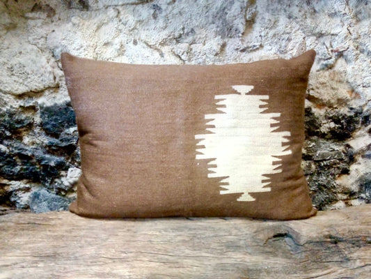 Vintage Angora Pillow Cover From Turkey/ Funda Angora Vintage De Turquía