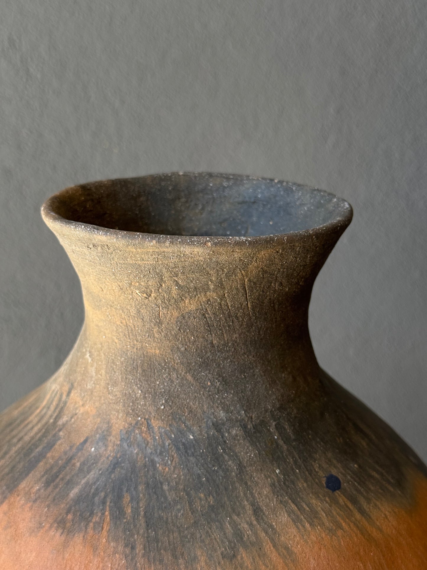 Nahua Terracota Water Jug From Puebla Sierra Norte