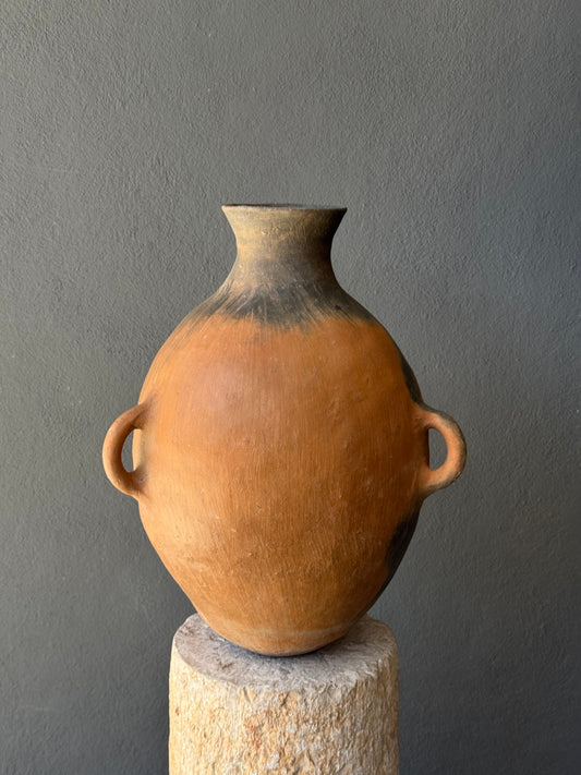 Nahua Terracota Water Jug From Puebla Sierra Norte