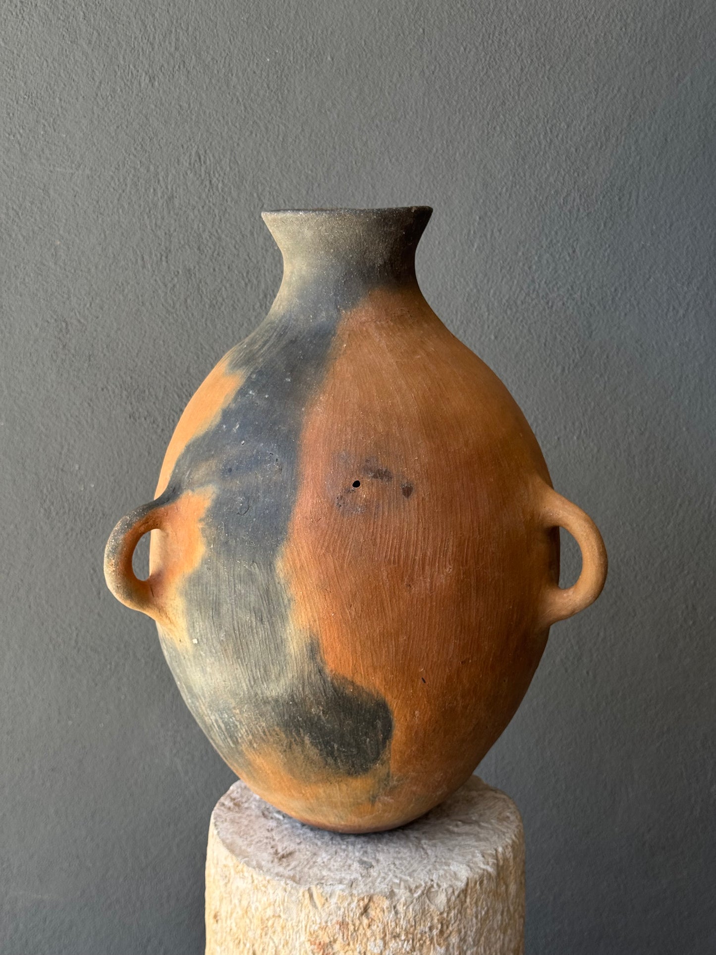 Nahua Terracota Water Jug From Puebla Sierra Norte