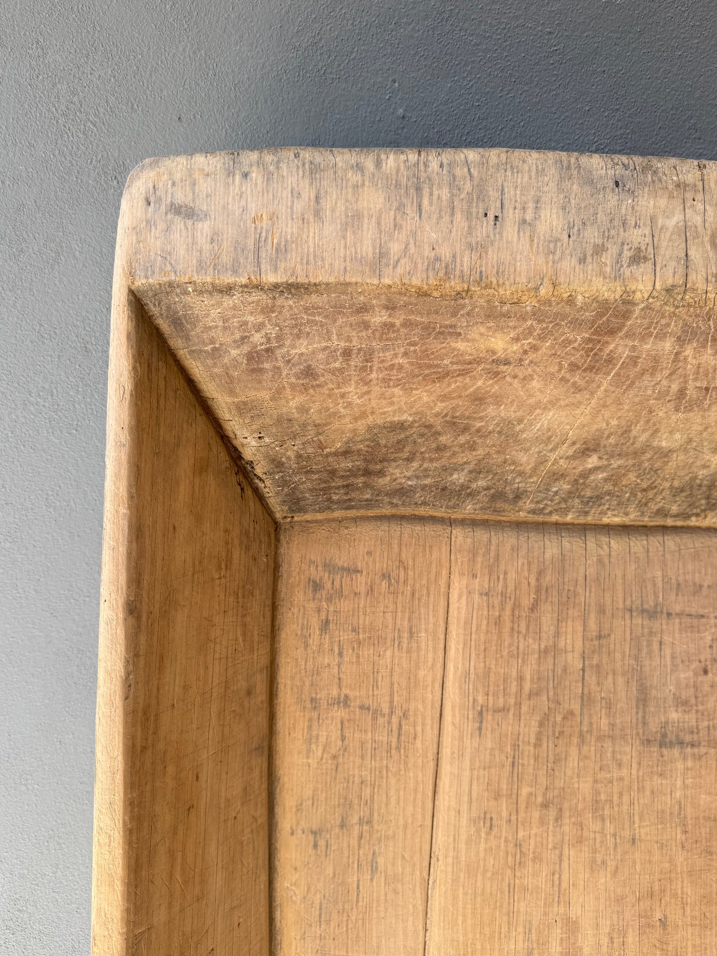 Wooden Trough From Oaxaca Sierra Sur / Artesa Oaxaqueña