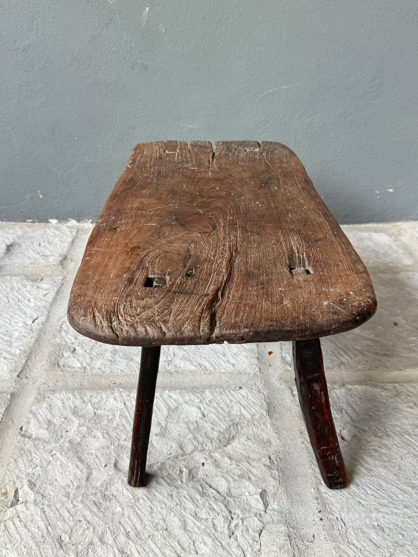 Mesquite Bench From The Sierra Gorda Of Guanajuato / Banca De Mesquite De La Sierra Gorda de Guanajuato