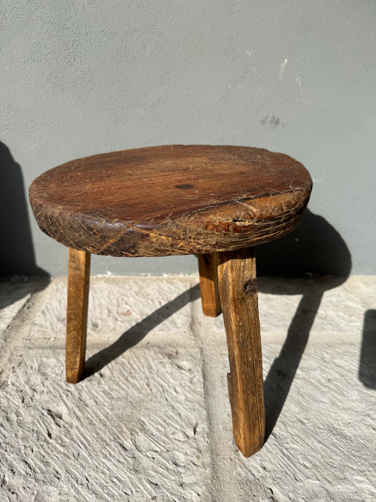 Primitive Hardwood Roond Table From Yucatán