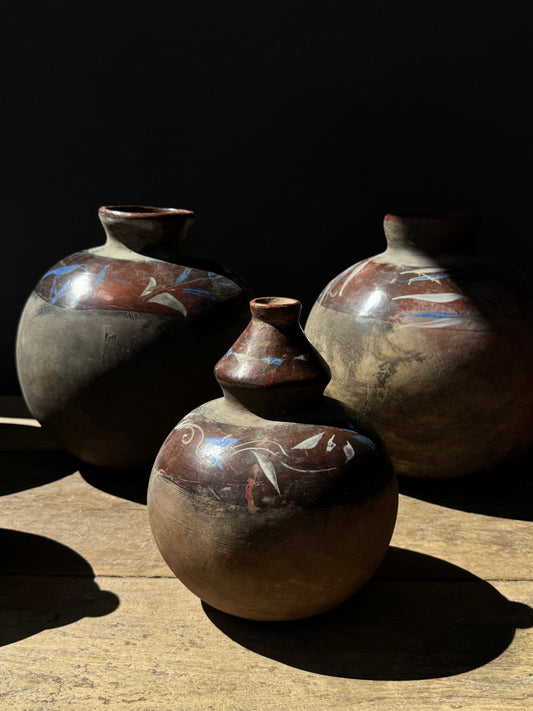 Patamban, Michoacán - Set Of 5 Pots From The 1950’s