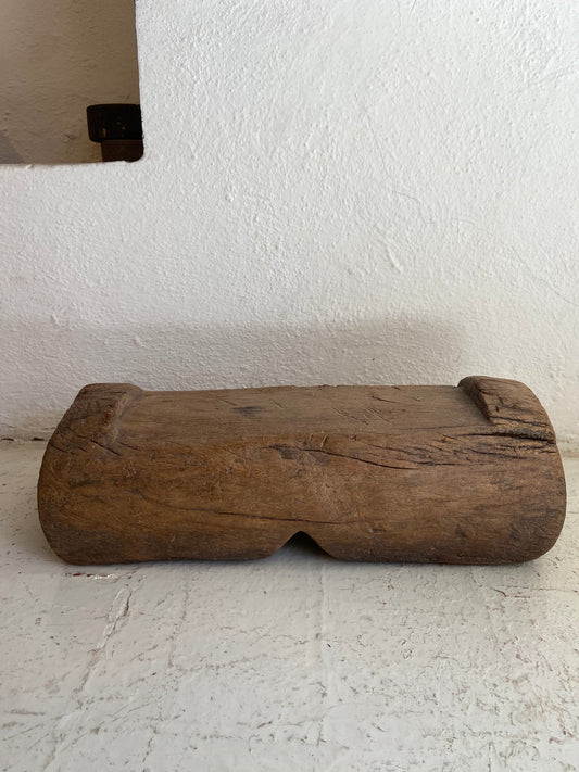 Yucatan Hardwood Primitive Stool / Banco Primitivo Yucateco