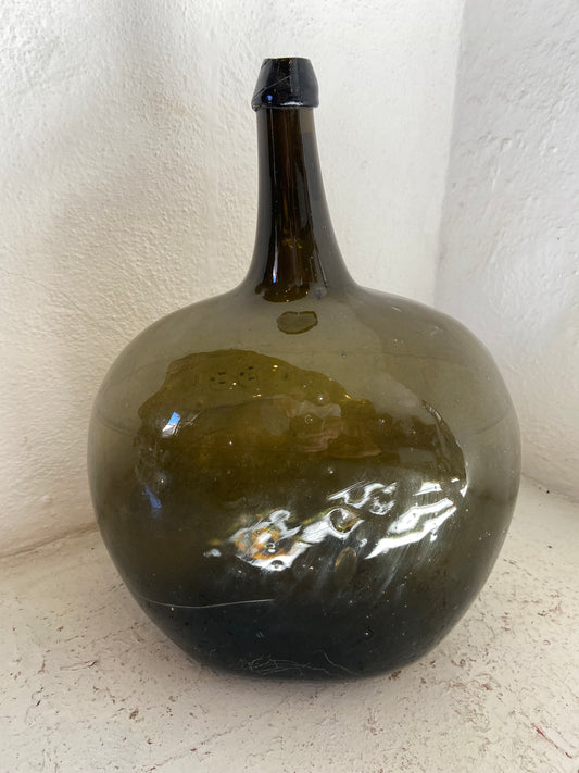 Early 20th Century Mezcal Bottle / Damajuana Antigua de Puebla