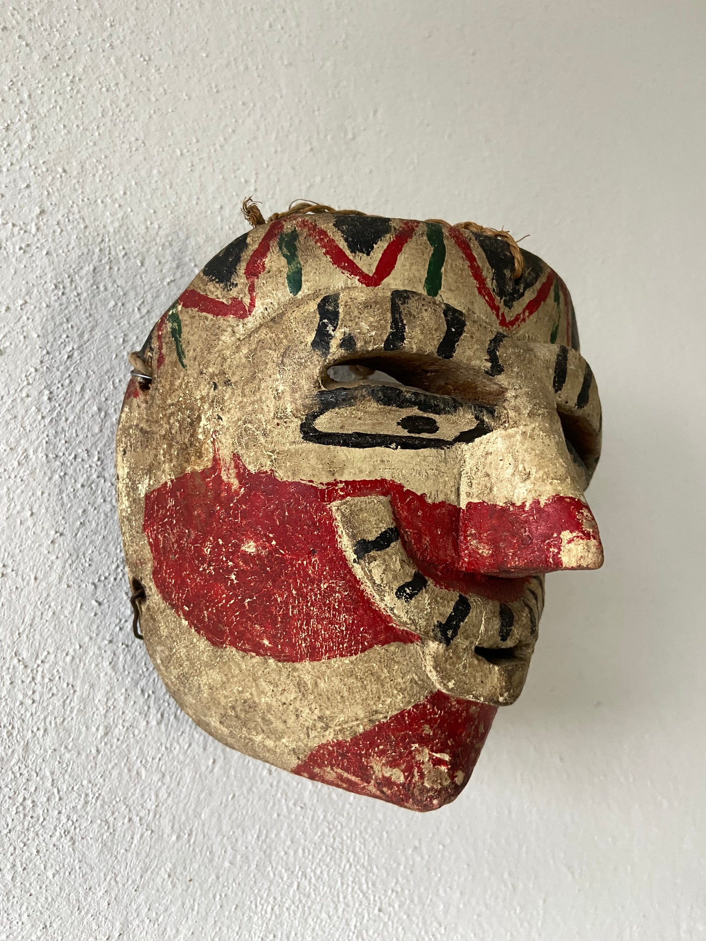 Carnaval Mask From Teziutlán, Puebla 1970´s / Mascara de Carnaval de Puebla