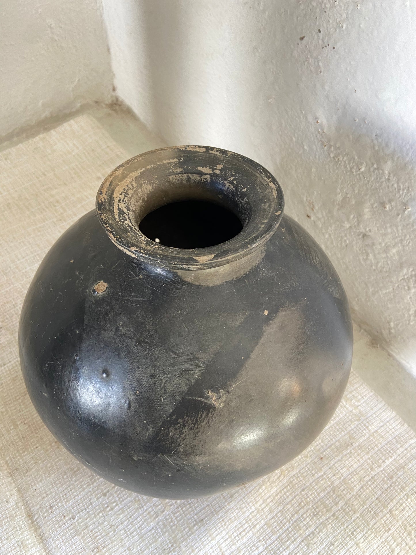 Olla Oaxaca Coyotepec / Oaxaca Black Clay Pot